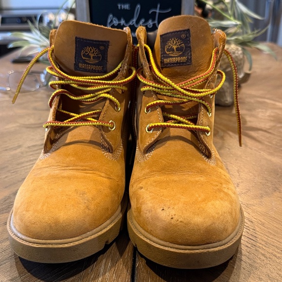 Timberland Kids Brown and Black Boots - Picture 4 of 10